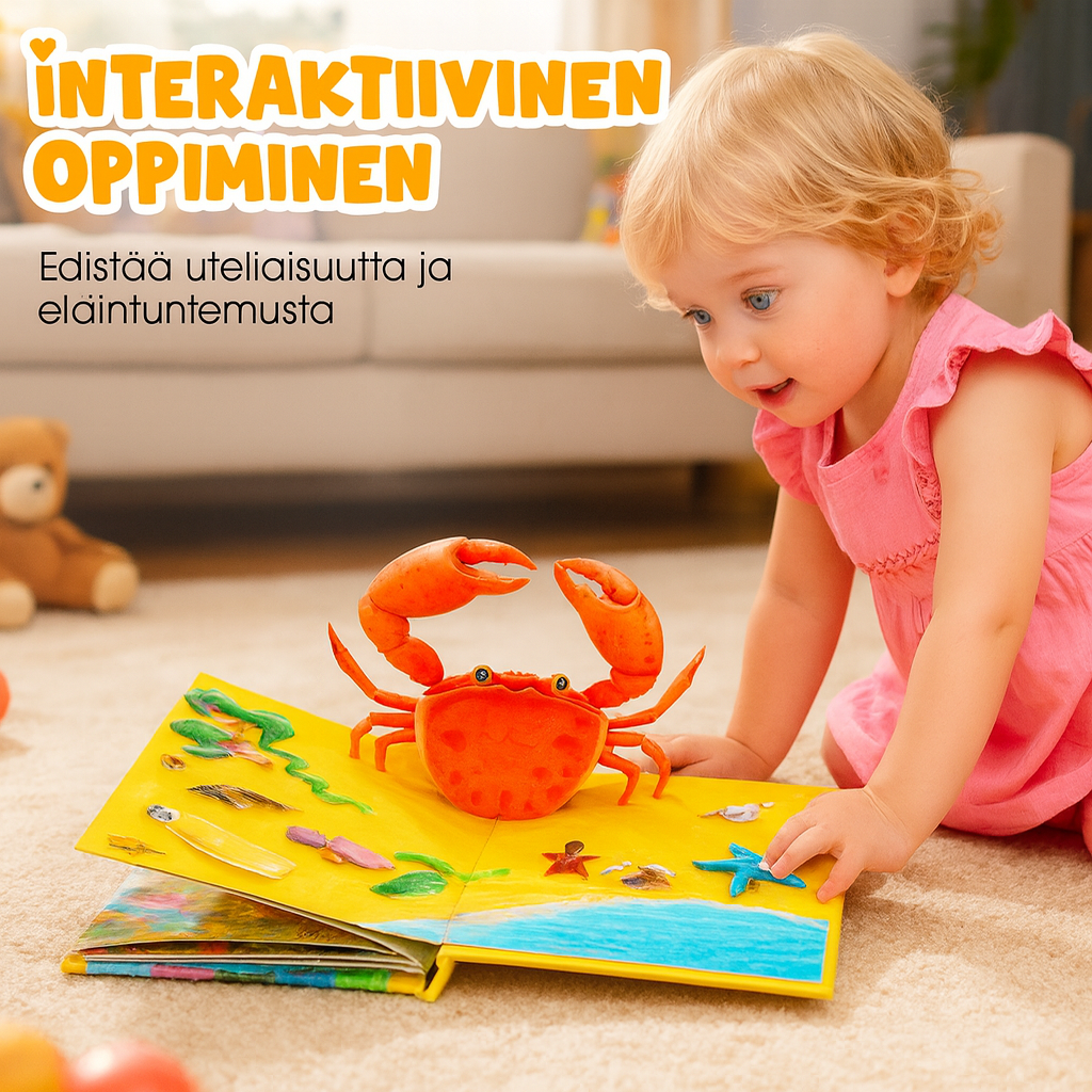 Eläinaiheisia ponnahdusikkunoita lapsille