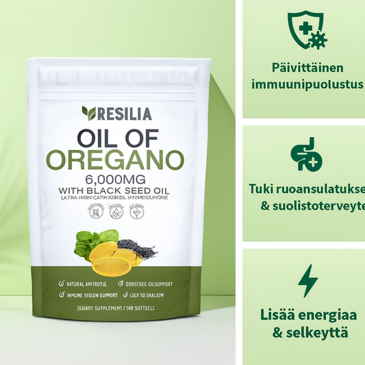 Oreganopohjainen öljy