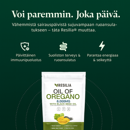 Oreganopohjainen öljy