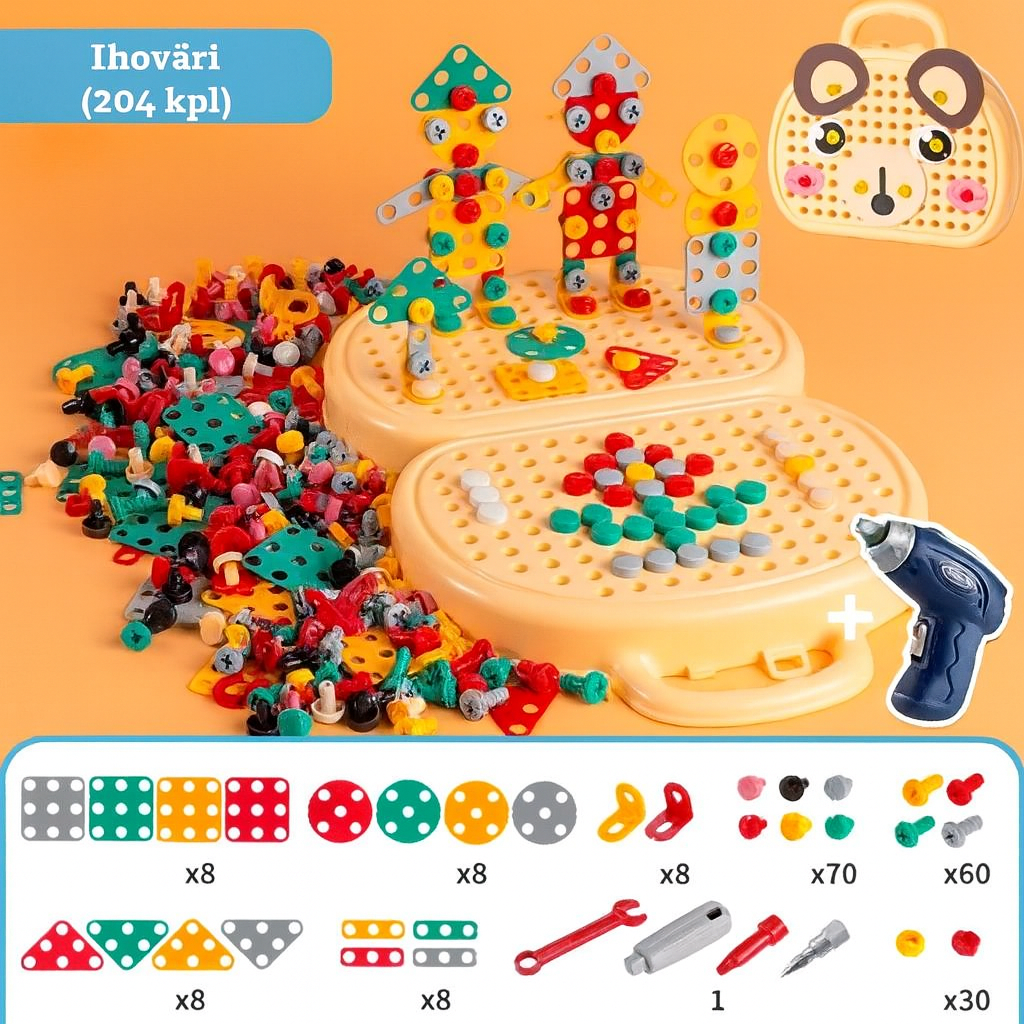 Työkalulaatikko lapsille