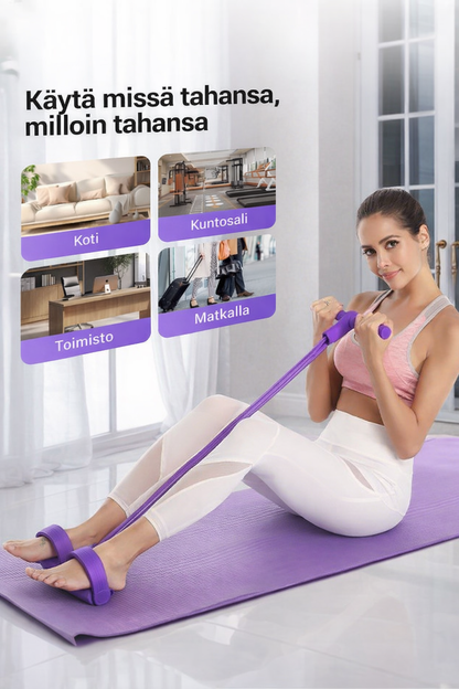 Vatsalihastraineri kotiin: kiinteät vatsalihakset