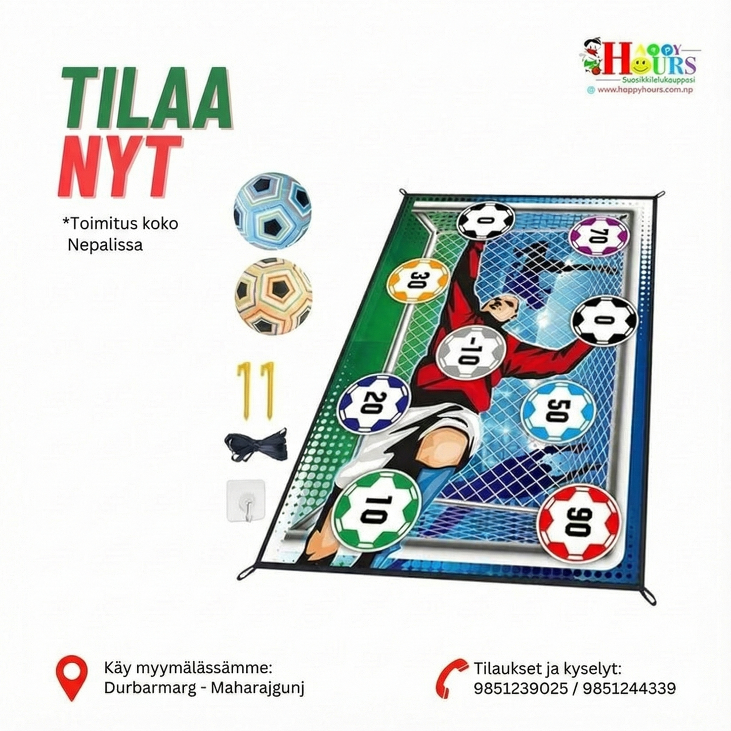 Jalkapallo peli lapsille