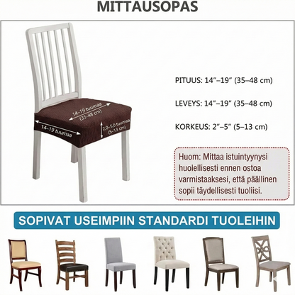 Vedenpitävä jacquard-tuolinpäällinen: tyylikäs ja tahraton