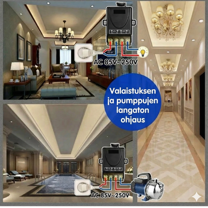 Langaton kytkinsarja: Asenna ilman kaapeleita