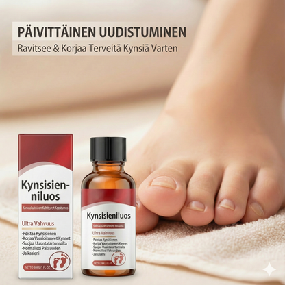 Kynsien korjausesanssi vaurioituneille kynsille