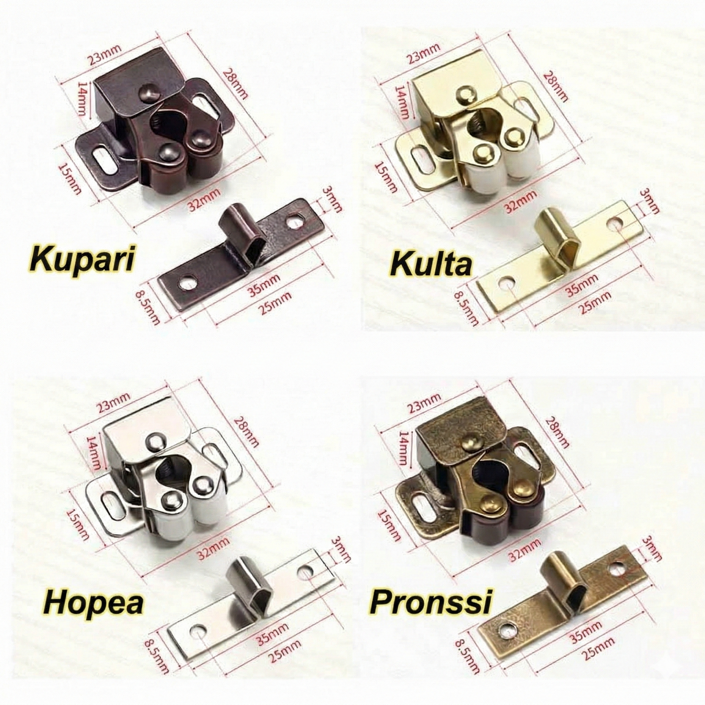 RST Push-to-Open -salpa: Vahva & Vedimetön