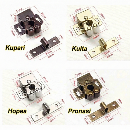 RST Push-to-Open -salpa: Vahva & Vedimetön