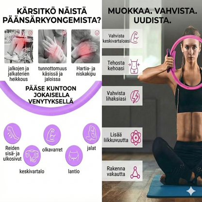 Säädettävä Pilates-rengas kotiin