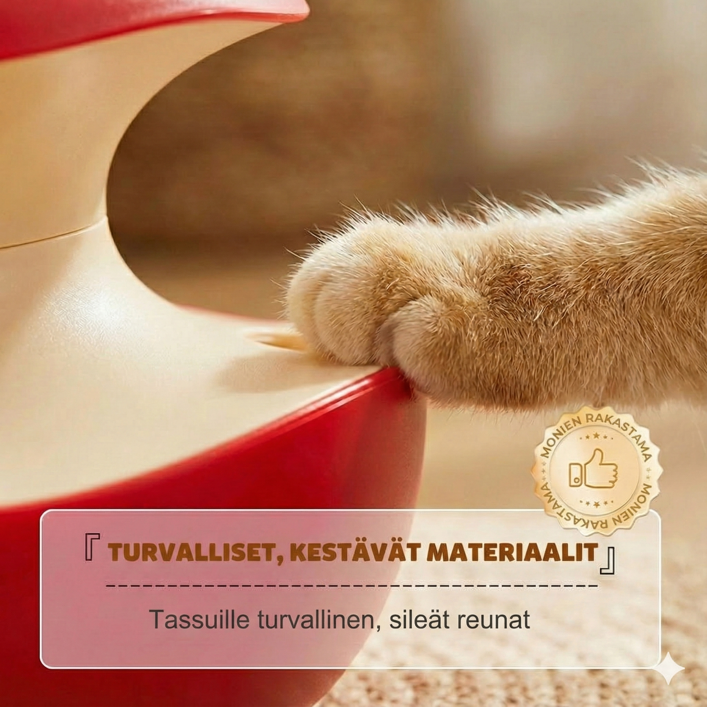 Älykäs automaattinen kissanlelu