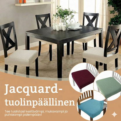 Vedenpitävä jacquard-tuolinpäällinen: tyylikäs ja tahraton