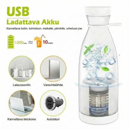 Kannettava tehosekoitin tuoreen suolan valmistukseen