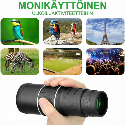 16x52 Monokulaarinen kaksoisoptinen zoom-teleskooppi
