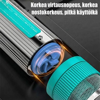 Yleiskäyttöinen 100 W:n akkupumppu (öljy ja vesi)