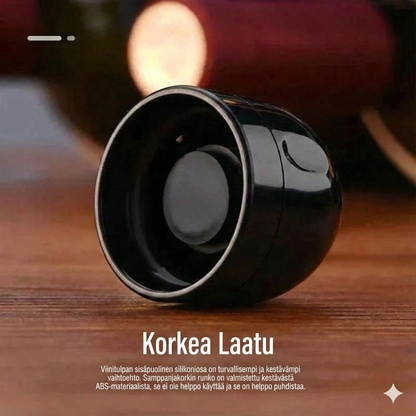 Silikonitiiviste viini-/samppanjapulloille