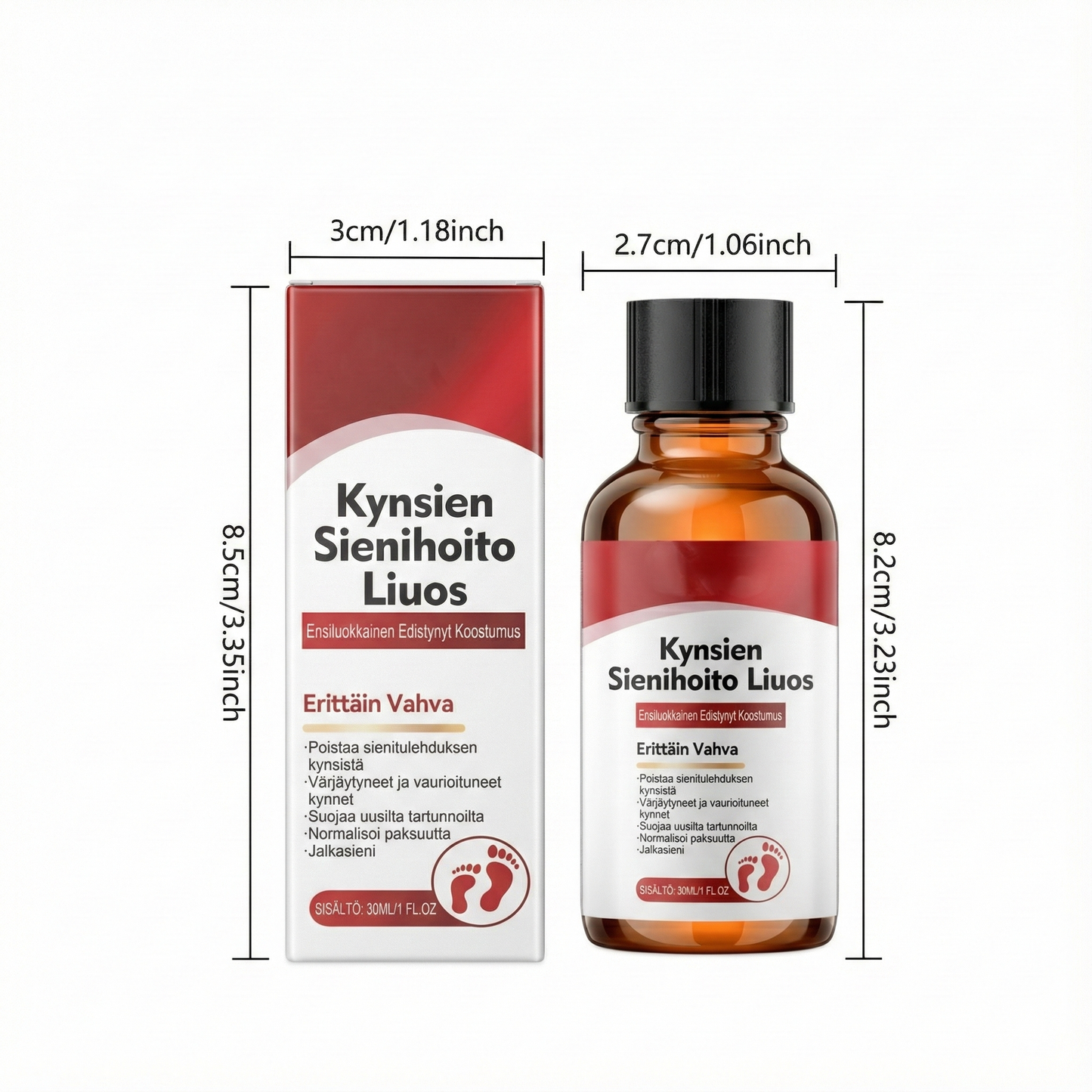 Kynsien korjausesanssi vaurioituneille kynsille