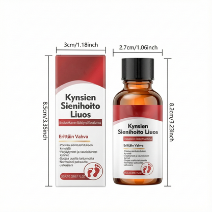 Kynsien korjausesanssi vaurioituneille kynsille