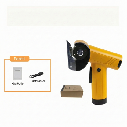 Ladattava nopea pahvileikkuri