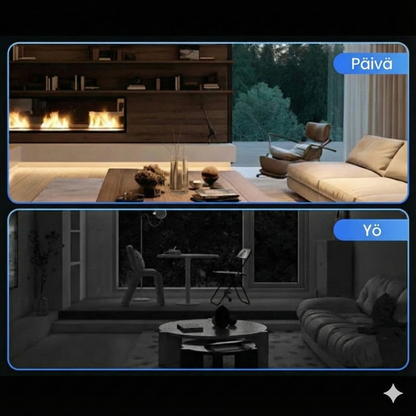 Teräväpiirtoinen 1080P langaton WiFi-kamera