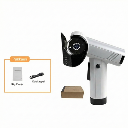 Ladattava nopea pahvileikkuri