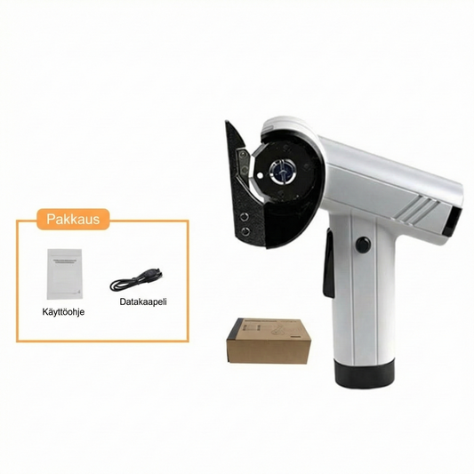 Ladattava nopea pahvileikkuri