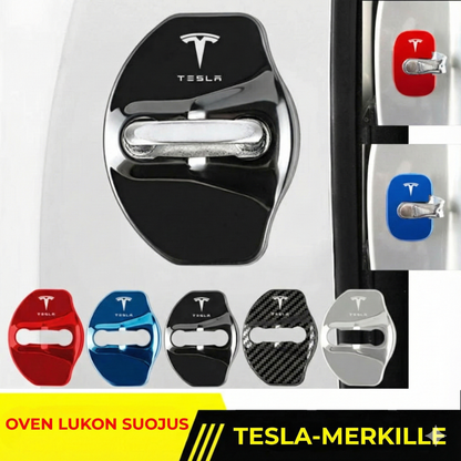 Auton oven salvan metalliset suojat (4 kpl)