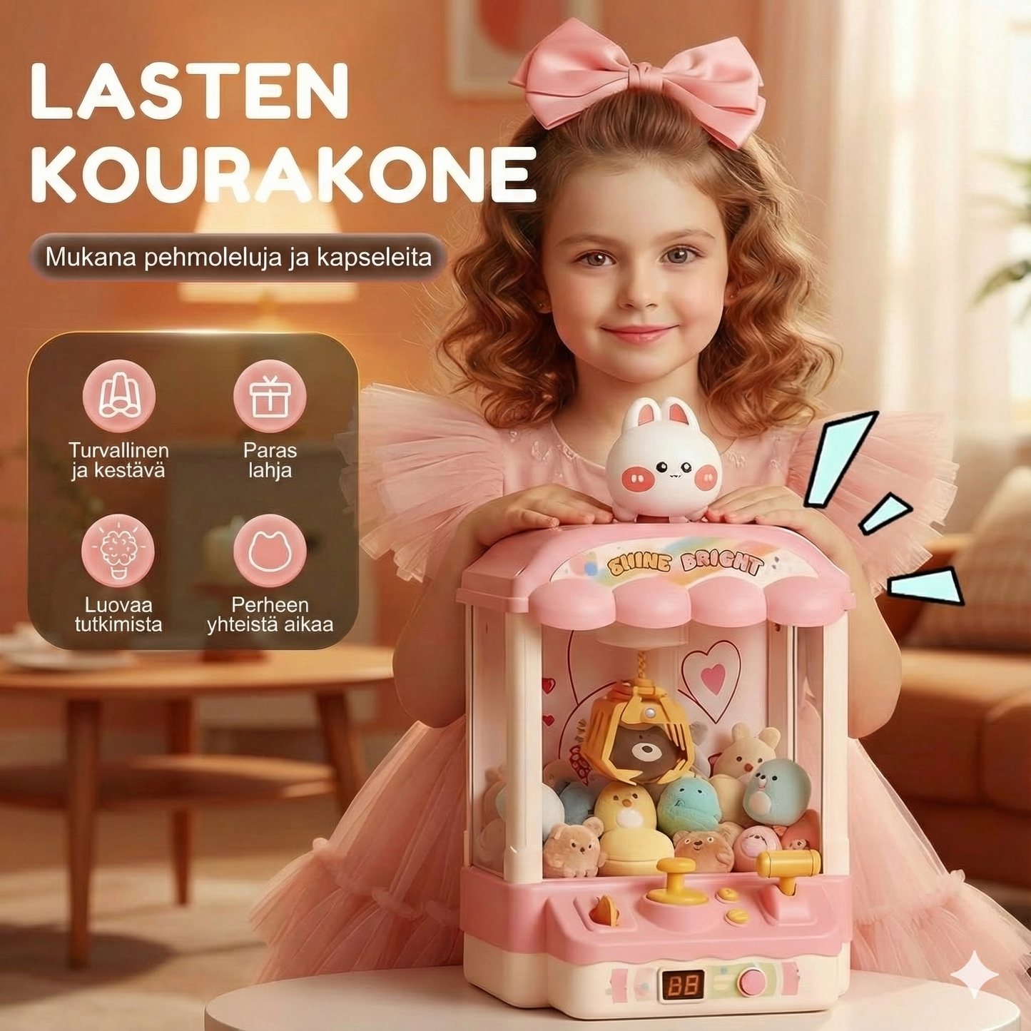 Mini-tarrainsetti lapsille