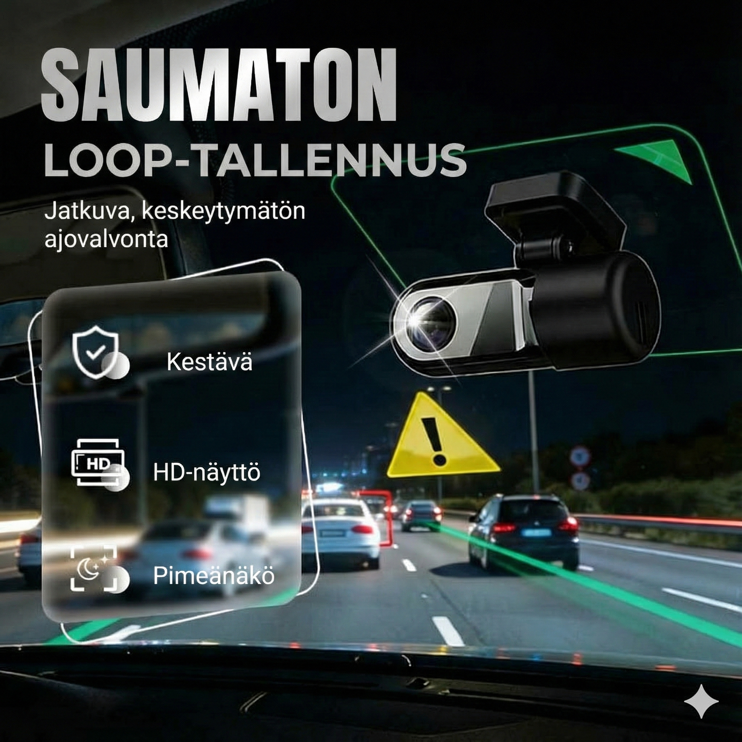 Mini HD-kojelautakamera