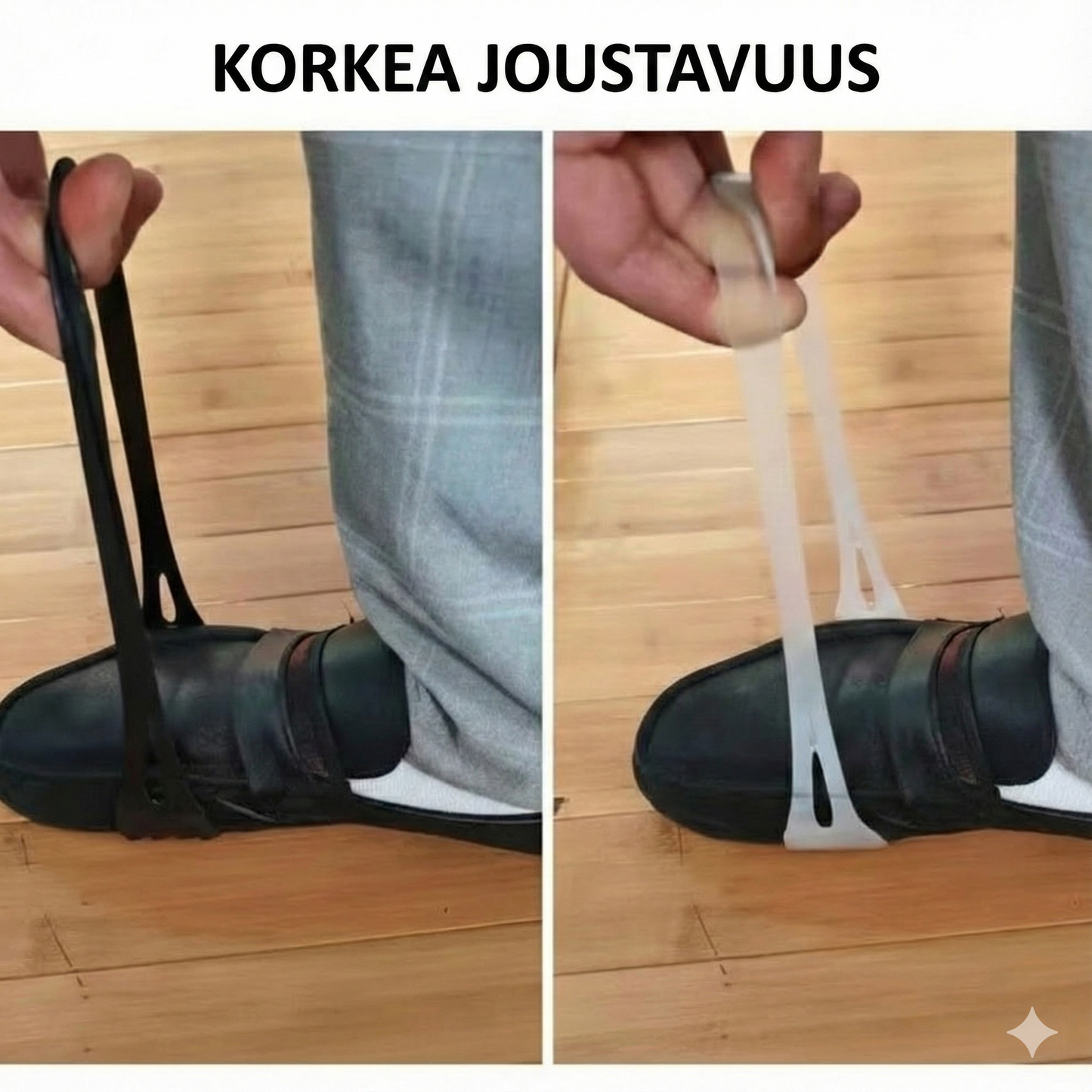 Yleismalliset 5-piikkiset jäänastat kenkiin ja saappaisiin