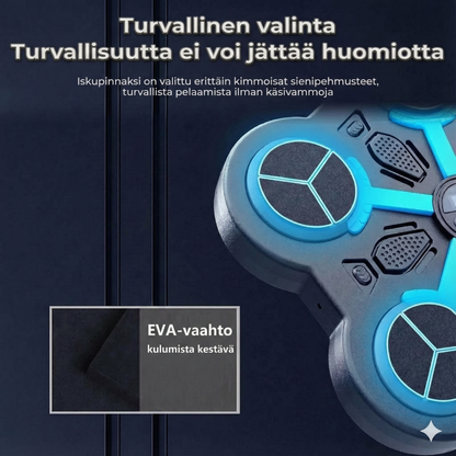 Bluetooth-musiikkinyrkkeilykone lapsille