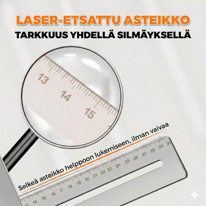 Täysin kulmassa säädettävä poraustyökalu