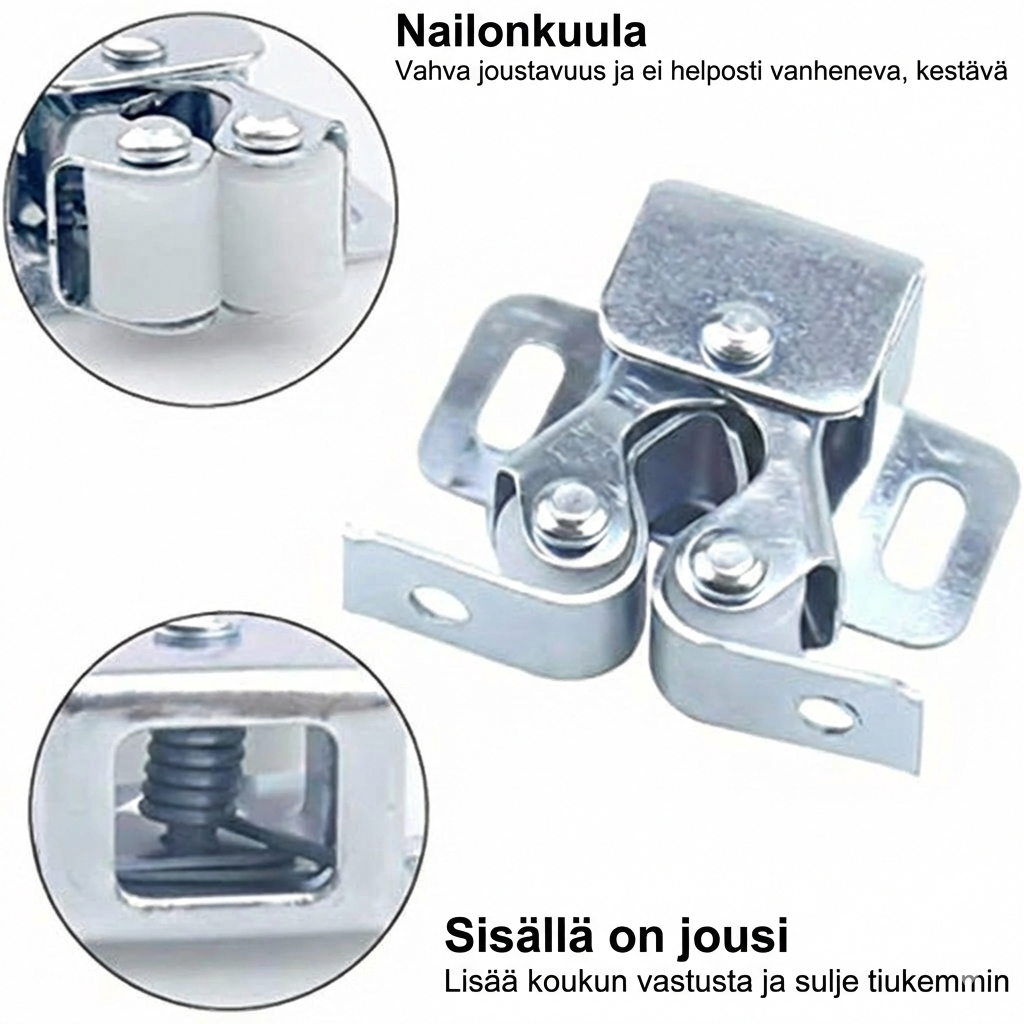 RST Push-to-Open -salpa: Vahva & Vedimetön