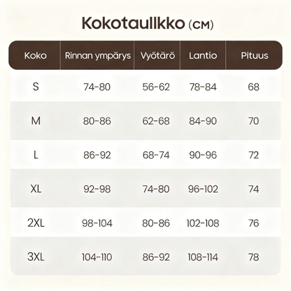Vatsaa hallitseva pakaralihasten kohottaja vetoketjulla ja haaroilla, fajas colombianas