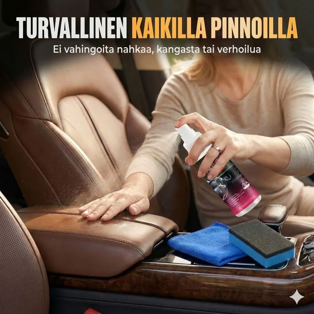 Auton sisätilojen kiillotuslaite – välitön kiilto ja suoja
