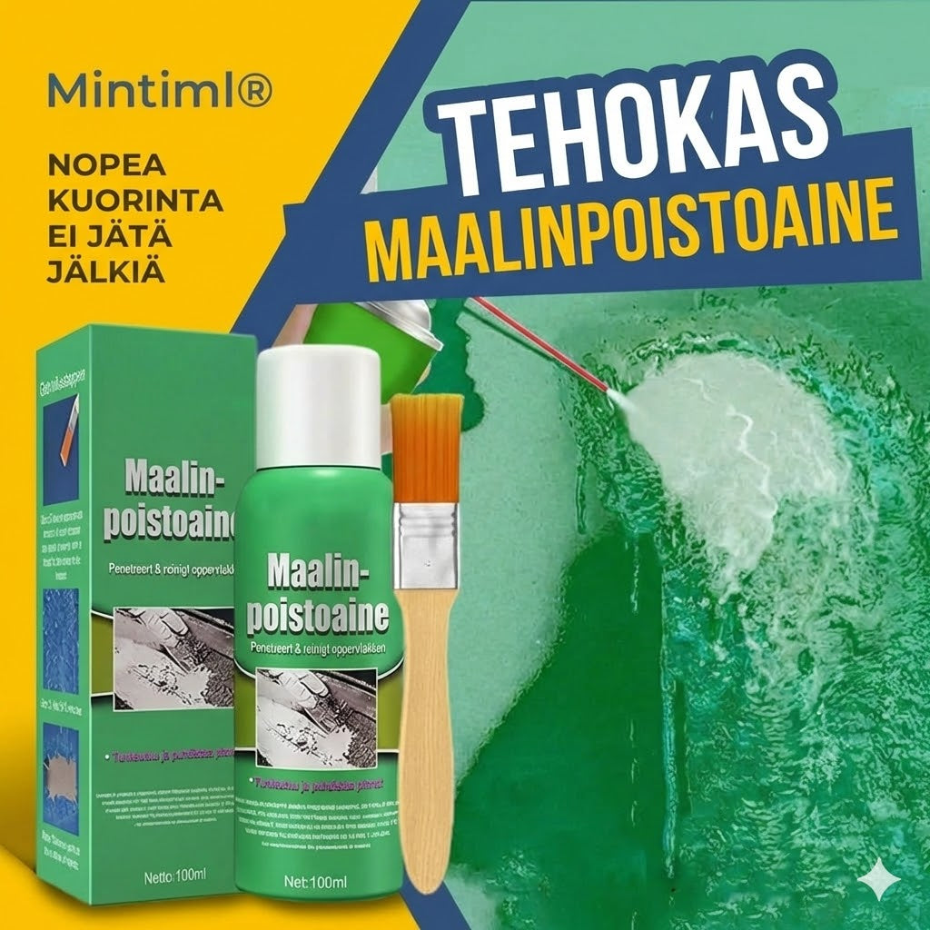 Tehokas maalinpoistoaine