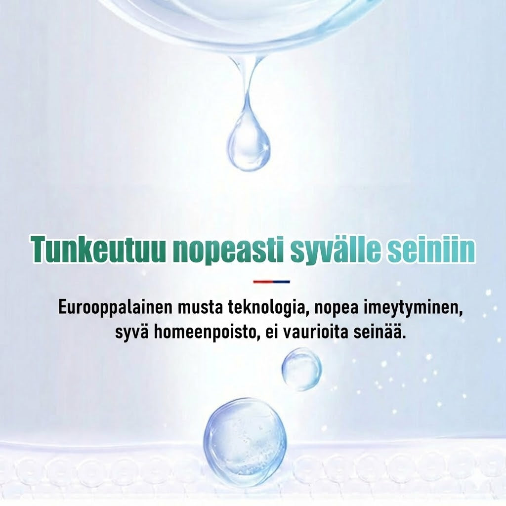 Vaahtopuhdistusaine hometta vastaan