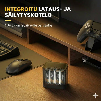 Litiumakkulaturi – Ylilataussuoja