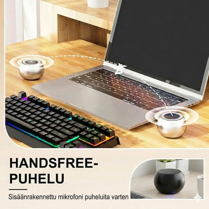 Bluetooth-minikaiutin bassolla