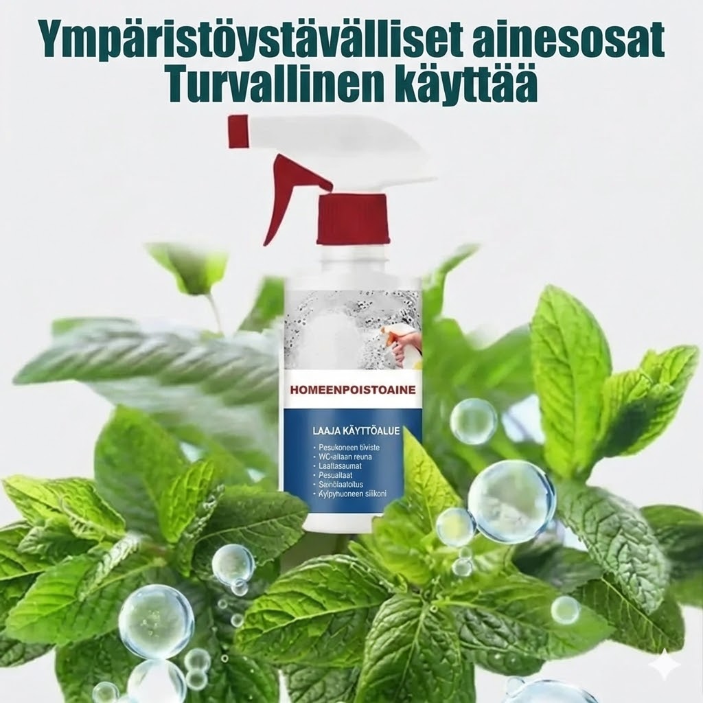 Vaahtopuhdistusaine hometta vastaan