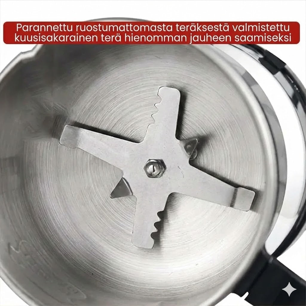 Monitoiminen sähköinen hiomakone kotikäyttöön