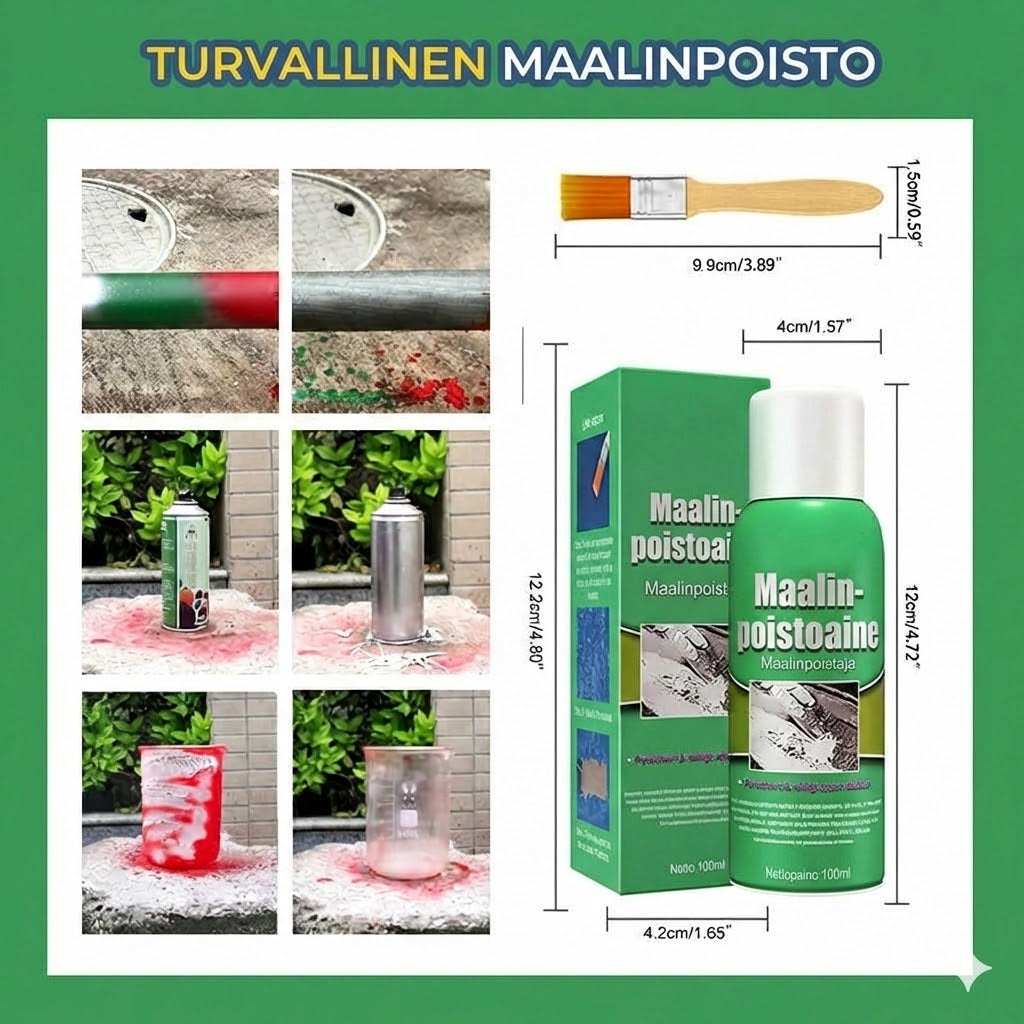 Tehokas maalinpoistoaine