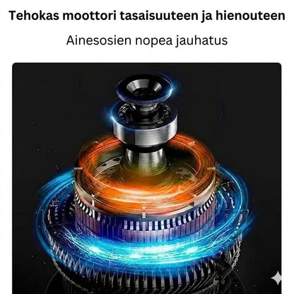 Monitoiminen sähköinen hiomakone kotikäyttöön