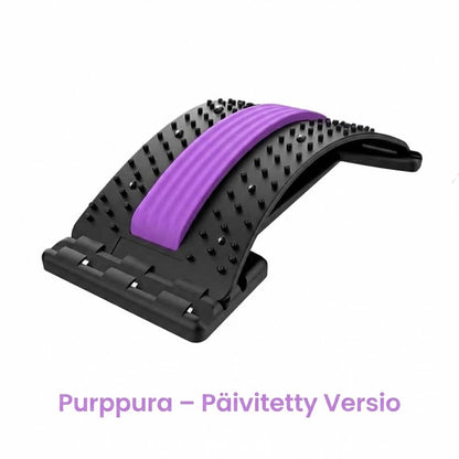 Magneettinen akupunktiohieronta- ja selkävenytin lannerangalle