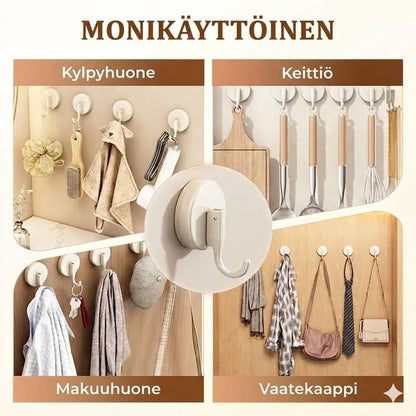 Ultravahva imukuppikoukku