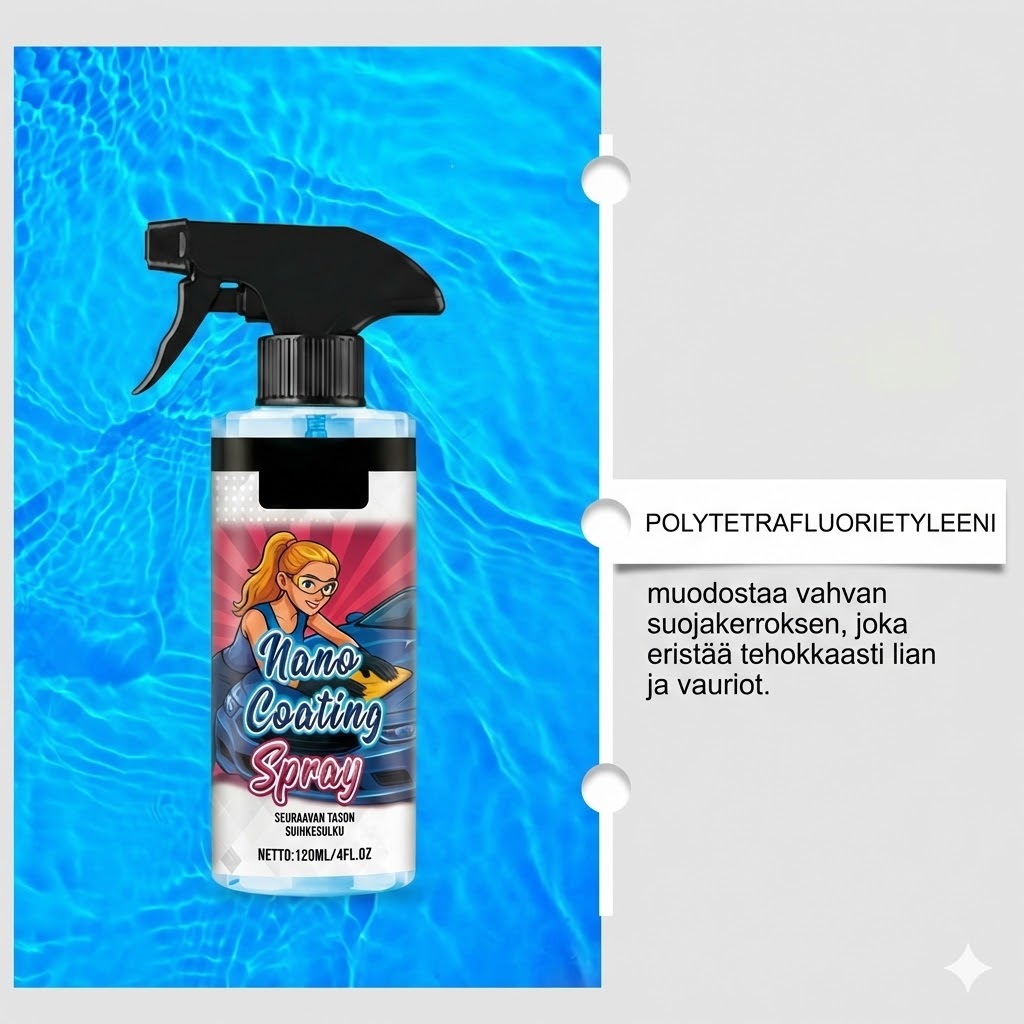 Naarmunkestävä auton kiillotussarja maalipinnan korjaukseen