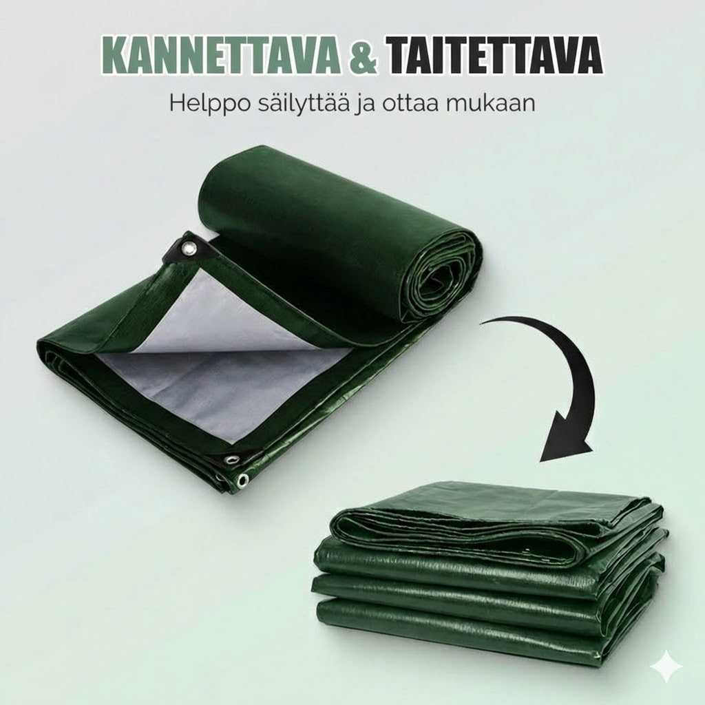 Vedenpitävä ulkokäyttöön tarkoitettu canvaskangas UV-suojalla