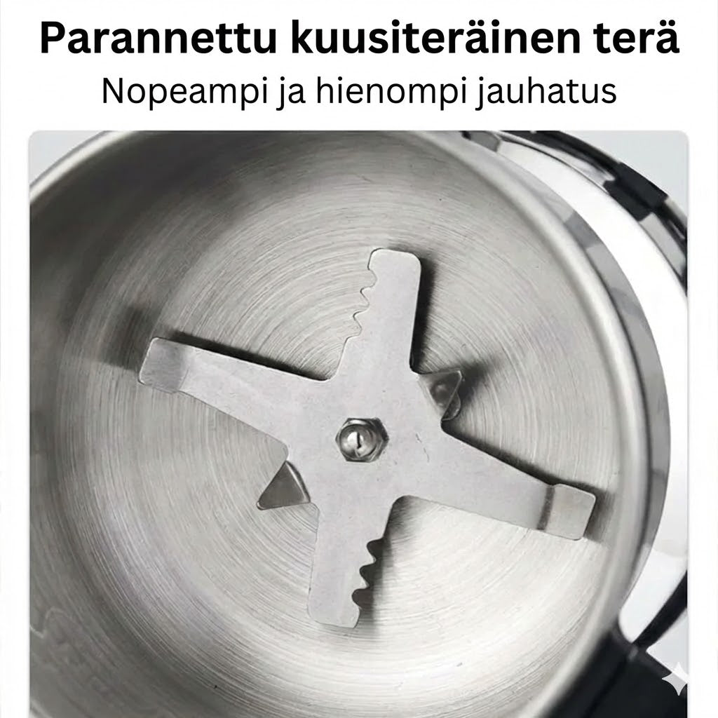 Monitoiminen sähköinen hiomakone kotikäyttöön