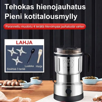 Monitoiminen sähköinen hiomakone kotikäyttöön