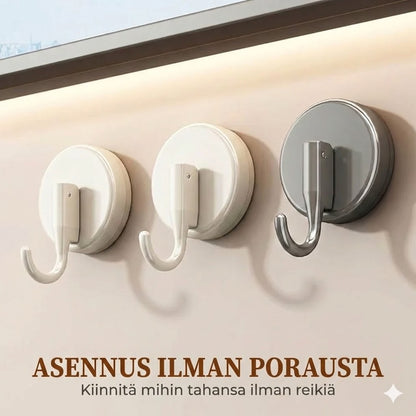 Ultravahva imukuppikoukku