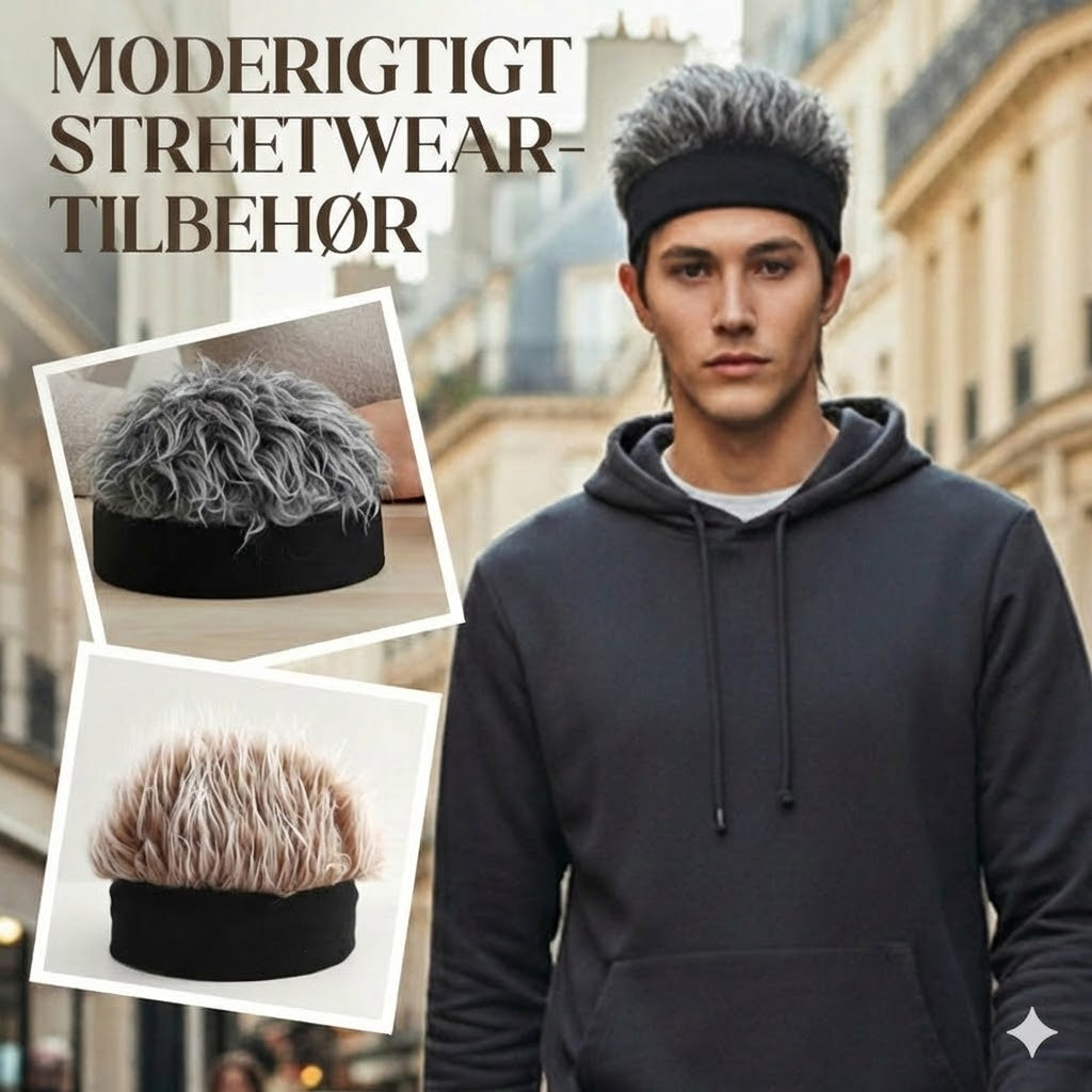 Unisex hiphop-tyylinen peruukkipipo