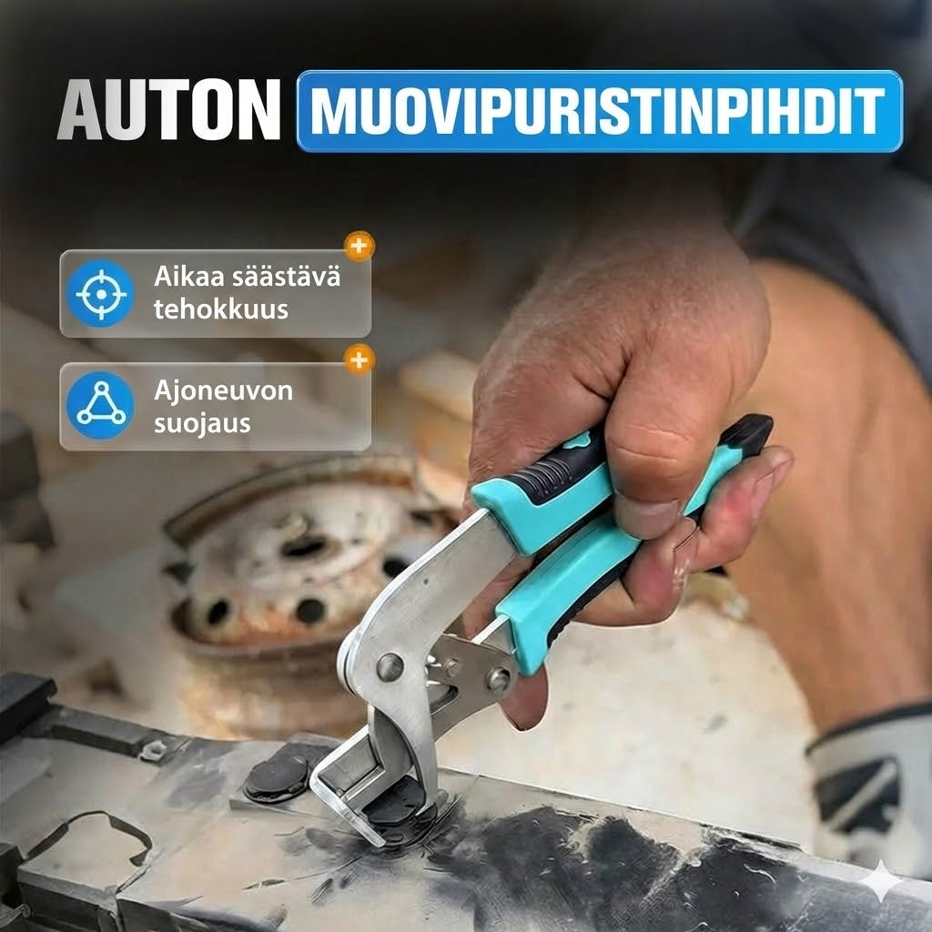 Auton muovikiinnikepihdit